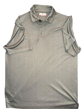 Grand Slam sz L men’s active wear golf shirt sage green athleisure polo casual